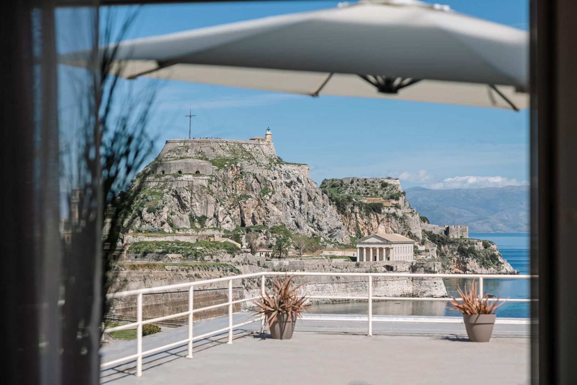 Old Fortress View Roof Top Apartment By Konnect Corfu  Exterior foto