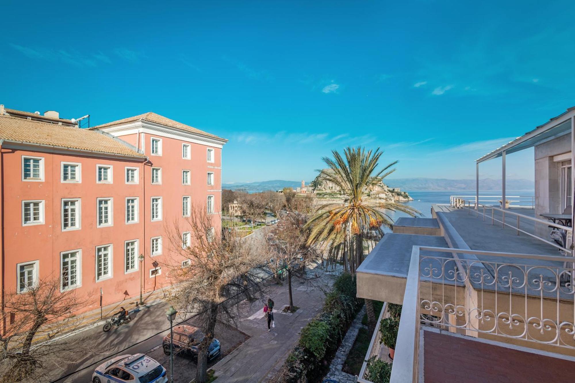 Old Fortress View Roof Top Apartment By Konnect Corfu  Exterior foto